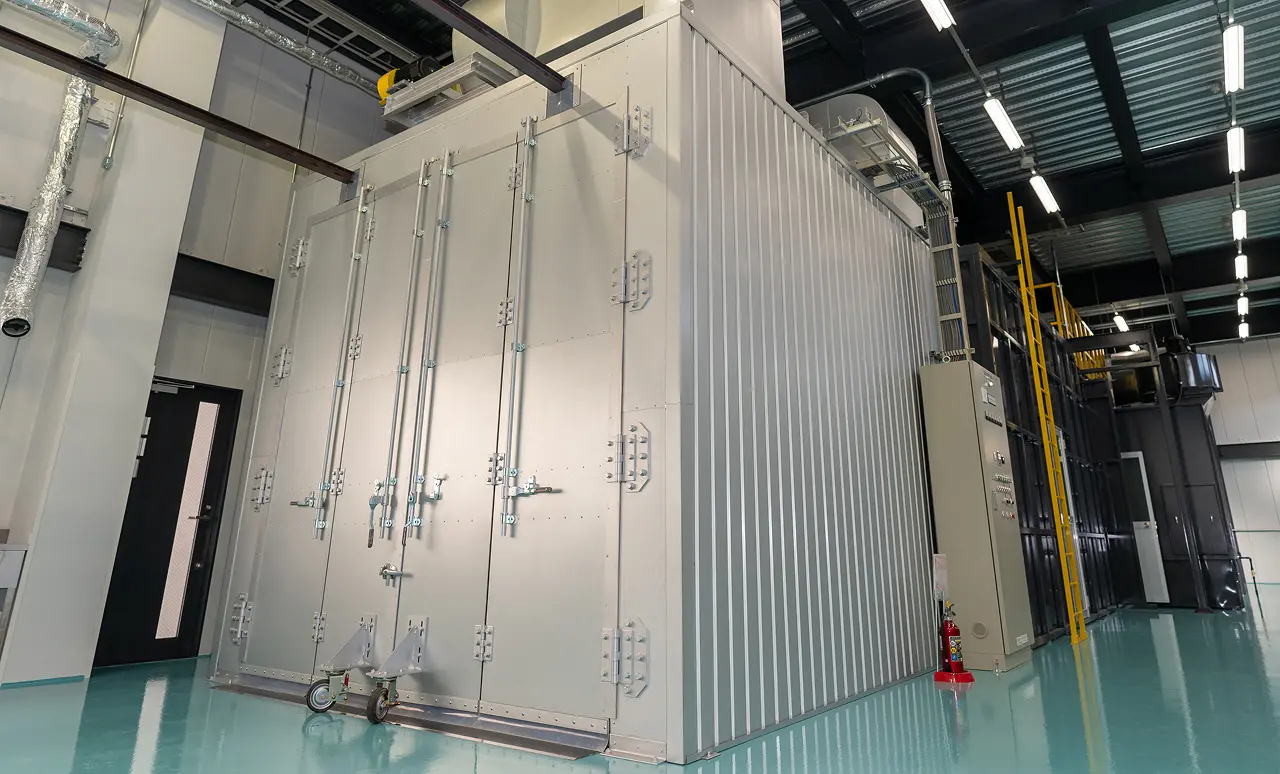 バッチ式乾燥炉